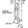 Prime-Line 1/2 in. Nylon Roller Sliding Window Roller Assembly, IWC (2-pack) G 3077